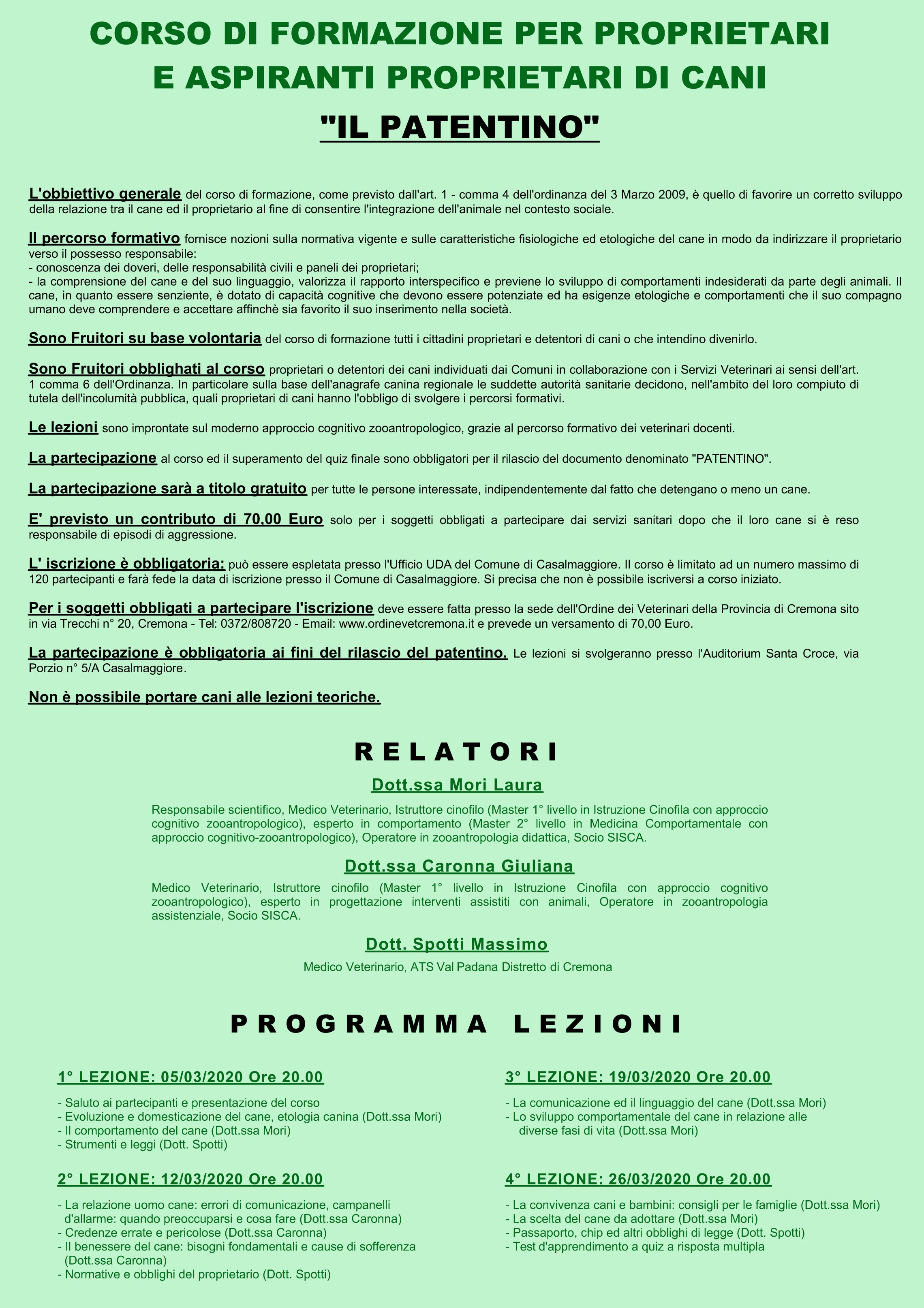 programma patentino scaricare